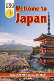 Welcome to Japan cover picture of a pagoda, with a sakura tree, and Mt. Fuji in the background