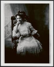 photograph of Mary Church Terrell, African-American activist