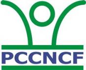 A small logo with a green stick figure holding it's hands up. Below is the abbreviation PCCNCF.