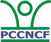 PCCNCF A small logo with a green stick figure holding it's hands up. Below is the abbreviation PCCNCF.