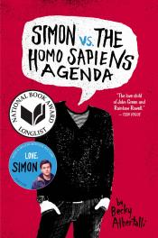 Simon vs. The Homo Sapiens Agenda by Becky Albertalli Cover of Simon vs. The Homo Sapiens Agenda by Becky Albertalli