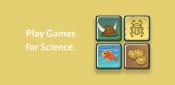 The Happiness Project "Play Games for Science" logo