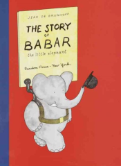 The Story of Babar book cover The Story of Babar book cover