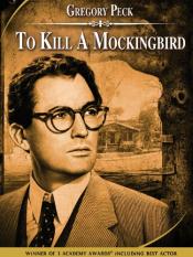 To kill a mockingbird DVD cover - sepia