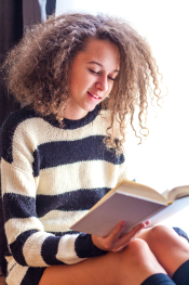 Girl reading