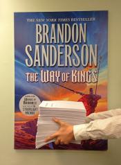 Words of Radiance manuscript